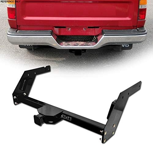 for 1984-1994 1995 Toyota Pickup Truck - Class 3 III Trailer Towing Hitch Mount Receiver Rear Bumper Utility Tow Tube Kit 2"