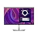 Dell P2723D Monitor - 26.96-inches QHD (2560 x 1440) 60Hz Display, sRGB 99%, 5ms Response Time, HDMI/DP/USB 3.2 Gen 1 Connectivity, Height/Tilt/Swivel/Pivot Adjustability, 16.7 Million Colors - Black