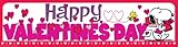 Eureka Classroom Banners, Peanuts Valentine's Day - Horizontal