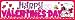 Eureka Classroom Banners, Peanuts Valentine's Day - Horizontal