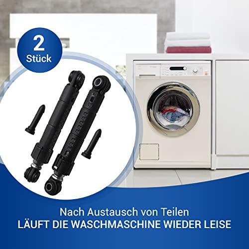 VIOKS 2x Stoßdämpfer Waschmaschine 90N Ersatz für Bosch Siеmens Neff 00448032 Quelle 02200590 Suspa Reibedämpfer - Vibrationsdämpfer Waschmaschine Avantixx Classix Extraklasse Logixx Maxx Siwamat