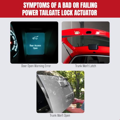 Image of Rear Trunk Latch Tailgate Door Lock Actuator Replacement by AA Ignition - Compatible with Kia Vehicles - 2016, 2017, 2018, 2019, 2020 Sorento - Replaces Parts 81230-C5100, 81230C5100
