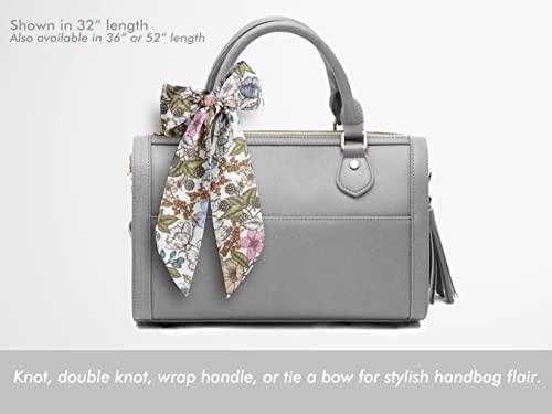 Liberty London Scarf -Choose Length - "Bramble" Skinny Scarf Tie Headband, Handbag/Purse flair - Silky Tana Lawn Cotton - Choose Length3