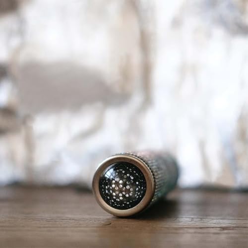 Fendawn Strive Handgefertigte nostalgische Kaleidoskop Spielzeug echte Szene Kaleidoskop für Kinder Erwachsene, Saphir Diamant Stil