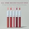 SAAT INSIGHT All-Time Mood Velvet Matte Highly Pigmented Lip Stain 4g (4PM) - for Smudge-proof and Lasting Lip Makeup, Moisturizing Lip Gloss for Dry and Flaky Lips