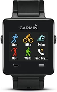 Garmin vivoactive Sport GPS-Smartwatch - 3 Wochen Batterielaufzeit, Sport Apps (Laufen, Radfahren, Schwimmen, Golfen)