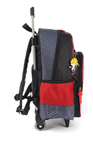MOCHILA COM RODAS BORUTO - PRETO - UP4YOU