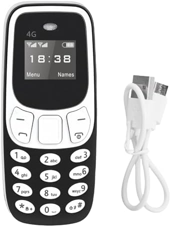 EBTOOLS 4G Unlocked Flip Phone, Dual SIM Card Slot with SOS Key and Loud Speaker for Seniors and Kids, Mobile Phone with MP3 Playback and Expandable Storage (Black) — view 5