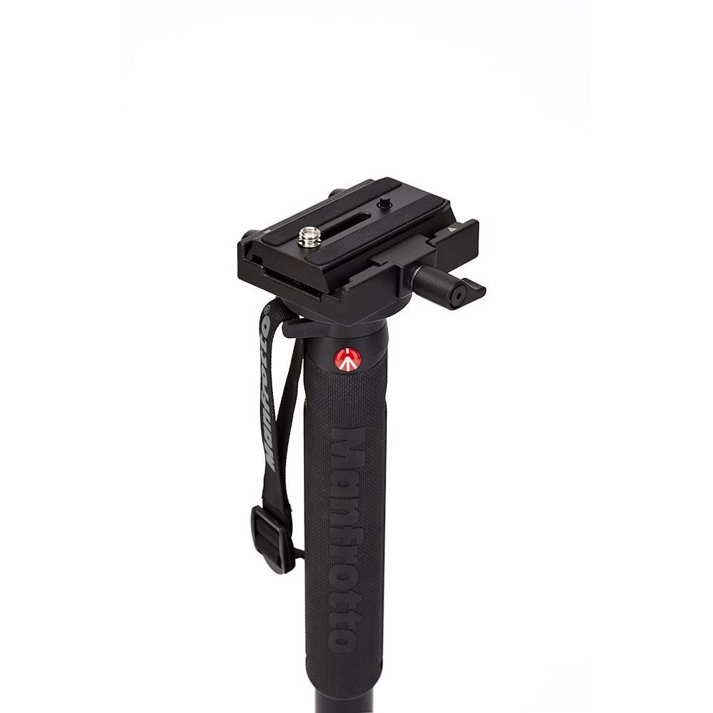 Amazon | Manfrotto Xpro アルミニウムビデオ一脚 577ヘッド付き