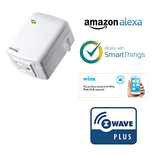 Image of Leviton Decora Smart Plug-in Outlet with Z-Wave Technology, Repeater /Range Extender, DZPA1-2BW, White (Pack of 10)