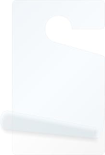 SmartSign Blank Parking Permit Hang Tag | 3" x 5" Self Laminating Plastic (Pack of 25)