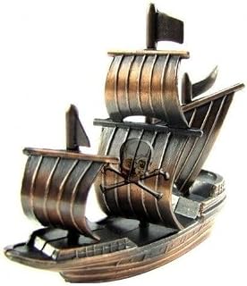 Metal Bronze Model Replica Cruise Ship Ocean Liner Die Cast Toy Pencil Sharpener
