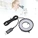 GOWENIC Light Microscope Led Ring, 72 LED Adjustable Brightness Microscope Light Source, Lamp Source for Industry Stereo Camera