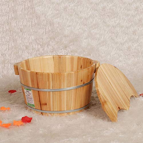 Cubeta de Madera para Spa de Pies y Masaje Relax en Casa miniatura 3