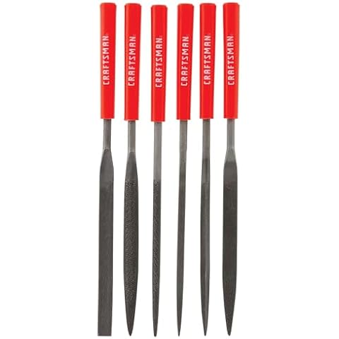 CRAFTSMAN 6 Piece Needle File Set Cover