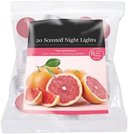 8 Hours Burning Tealights and Scented Candles Pack, with Long Lasting Burning Wax, Having Multiple Refreshing Scents, Making it a Beautiful Gift Pack and a Decorative Accessory (Mulled Wine)