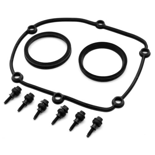 Image of Timing Chain Cover Gasket & Bolts Fit for VW Golf Beetle Passat Tiguan Scirocco Arteon Jetta Sharan Touran Touareg,for Audi A1 A3 A4 A5 A6 A7 A8 Q3 Q5 Q7 TT 1.8T /2.0T 2011-2021