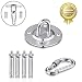 Produktbild deckenhaken hängesessel,deckenhalterung edelstahl,deckenhalterung boxsack halterung,deckenhalterung liebesschaukel,hängematte befestigung,halterung sling trainer (1 pack)
