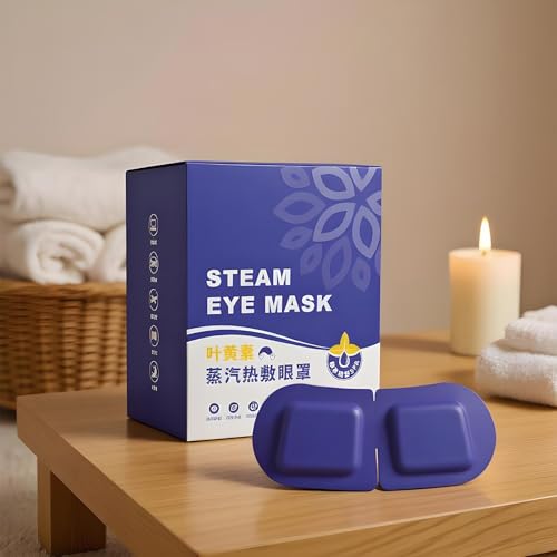 Máscara para el cuidado de los ojos con diseño cómodo y compresas cálidas de spa 3