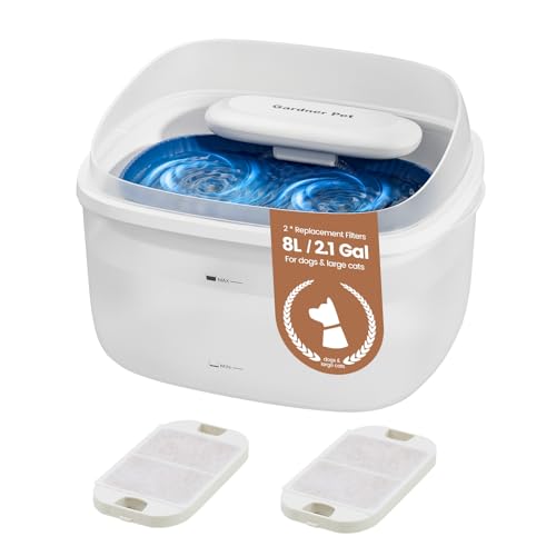 Gardner Pet Large Dog Water Fountain (8L/2.1Gal)