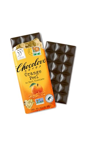 Image of Chocolove, Orange Peel in Dark Chocolate, 3.2 oz