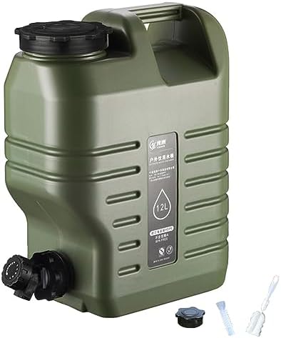 Water Container, 12L Water Container with Tap, BPA Free Car Water...