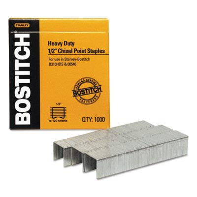 Agrafes robustes Stanley Bostitch Bossb35121 m pour reliure de dossiers volumineux