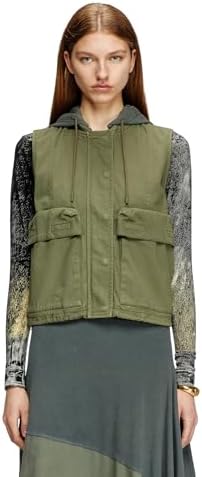 Amazon | [Diesel] [ディーゼル] ウィメンズ フード付きベスト G
