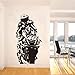 Valentino Rossi Wall Sticker Mural Vr The Doctor Motor Race Tatuajes De Pared Habitación Para Niños Motocicleta Racing Sport Living Room Decor 57X110Cm