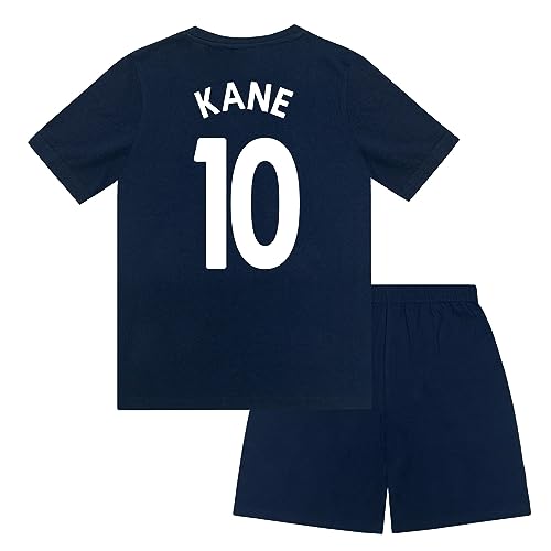Image of Tottenham Hotspur FC Boys Kane 10 Short Pyjamas Navy 10-11 Years