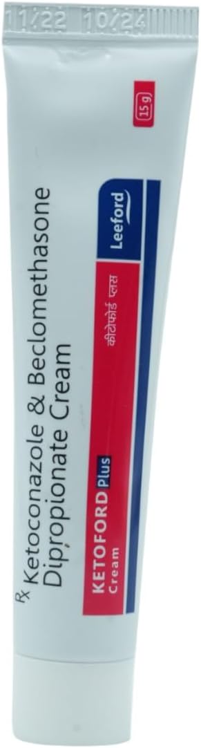 Ketoford Plus - Tube of 15g Cream with Beclometasone and Ketoconazole