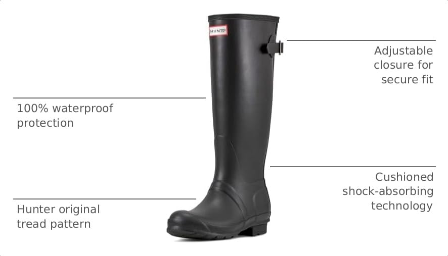 Image of HUNTER Women's Original Back Adjustable Boots