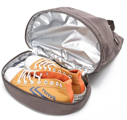 Swimming Bag Dry Wet Separation Female Sports Fitness Bag Waterproof Travel Storage Bag Yoga Bag Travel Backpack (champagne) 5