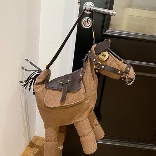 Bolso de hombro para mujer en forma de caballo para alegrar tus días de ocio 4