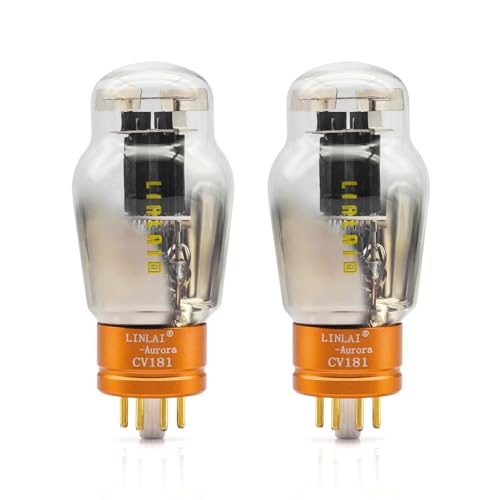 LINLAI Aurora Series CV181/6SN7 Vacuum Tube Matched Pair (2 Pack)