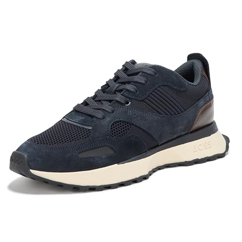 BOSS Mens Colorblock Lace Up Sneakers