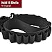CVLIFE Shotgun Sling with Shell Holder, Holds 15 Shells for 12 Gauge, Adjustable Two Point Sling with Swivels for Outdoors