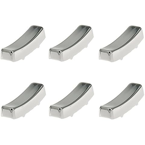 Juego de 6 Soportes para Cuchillos Silberkanne Plateados de 5,5 cm Cover