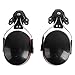 Fafeicy Hard Hat Earmuff Lightweight PVC Hearing Protection Adjustable for Construction Workers