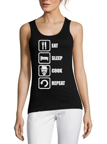 Camiseta sin mangas Atspauda de mujer en algodón suave que evita rozaduras