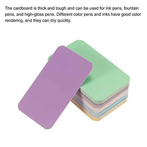 Tarjetas de vocabulario y notas PATIKIL, mini papel de colores para estudiar y regalar 4