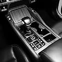 FUEISOF für Kia Sorento 2021-2026 Mittelkonsole Schalttafel Rahmen Blende Abdeckung Getriebe Schaltrahmen Verkleidung Autozubehör (Holzmaserung)