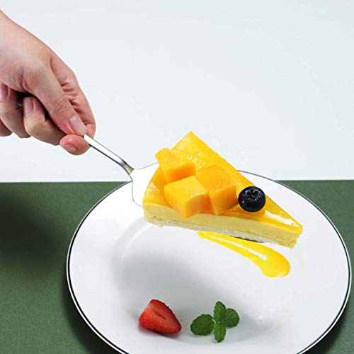 Serving Spoons 10 Pieces, Kyraton Serving Utensils, Serving Set Include 3 Serving Spoon, 3 Slotted Spoon, 1 Serving Fork, 1 Cake Server, 2 Butter Knife Spreaders - Image 6