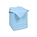 Quickie General Purpose Microfiber Cleaning Cloth - Reusable 24 Pack (49024RM), Blue