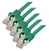 Produktbild S-Conn RJ45 Patchkabel S/FTP,PIMF, Rohkabel CAT 7 Halogenfrei VE5, grün, 3,0m