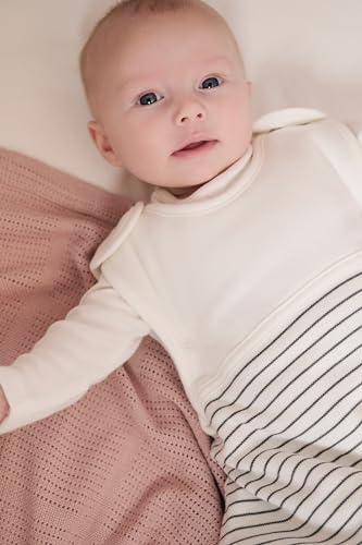 Image of MORI Baby Unisex Clever Sleep Sack with Fitted Neck - Two Way Zip Toddler Sleeping Bag - Breathable Swaddle for Boys & Girls