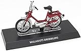  LEO Models MAGMOT006-Cyclomotore MALAGUTTI Dribbling 1971 rosso e bianco - Scala 1:18