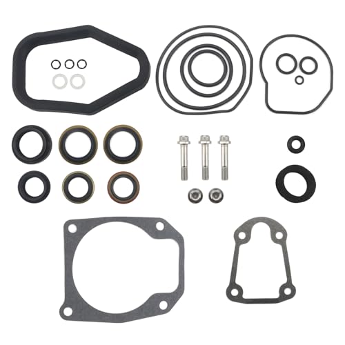 Image of 396355 Marine Gearcase Lower Unit Seal Kit for Johnson Evinrude 40-75 HP Outboard Boat Motors replaces 777562 Sierra 18-2659