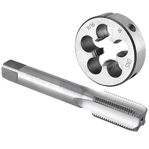 Burkit 11/16"-18 UNS Tap and Die Set Right Hand
