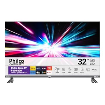 Smart TV Philco 32” PTV32E3ERSGB Led Roku TV